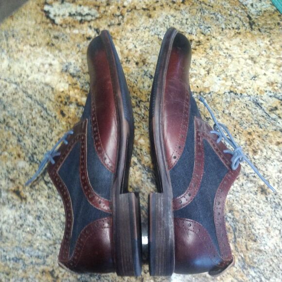 Vintage Foundry Co. Men\'s VF112-SE Brown Wingtip Leather Dress Shoes US 10.5 main image 10